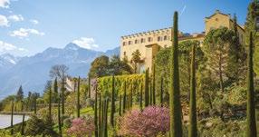 nap: Merano - Tirol - Bruneck környéke Utazás a Reschen-hágón át Olaszországba, Dél-Tirolba. MERANO híres fürdőváros és klimatikus gyógyhely is. A XV.