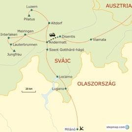 nap: Luzern - Pilatus - Vierwaldstätter See Délelőtt városnézés LUZERNben. Séta a Reuss folyó torkolatánál, a legendás Pilatus- és Rigi-hegység tövében fekvő város látnivalói között.