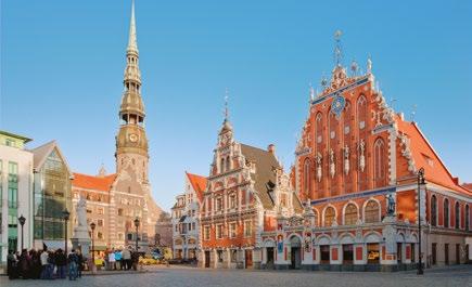 nap: Vilnius - Trakai - Tallinn VILNIUS, a litván főváros két folyó partján, a Neris és a Vilnelen találkozásánál fekszik.