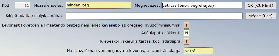 Egyéni járulékköteles: nyugdíjjárulék, egészségbiztosítási és munkaerő-piaci járulék. Ha igen, akkor jelölhető, hogy a jövedelem rendszeresnek minősül-e.