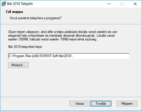 I. Általános ismeretek 1. A program telepítése, üzembe helyezése A telepítő fájl elindítása után egy telepítő varázsló végigvezeti a telepítés folyamatán.