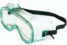 B VISTAMAX 2000 Polikarbonát gumipántos szemüveg közvetlen vagy közvetett szellőzéssel.