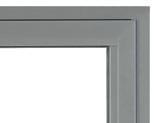 Rejtett vasalatrendszer alumínium profilhoz UNI-JET CC Az UNI-JET CC pántoldal az alumínium ablakoknak harmonikus