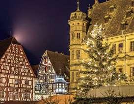 NÉMETORSZÁG BAJORORSZÁG ÜNNEPI FÉNYEI AUSZTRIA SZLOVÁKIA A legcsodálatosabb adventi vásárok Első magyar királynénk kápolnája Passauban Karácsonyi múzeum Rothenburgban 1.