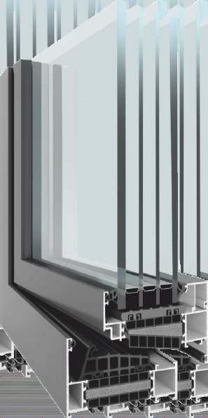 Ez egy átfogó, alumínium profilrendszer, ami különféle típusú, modern, magas fokú hőszigetelést igénylő ablakok, ajtók, kirakatok kivitelezéséhez használható.