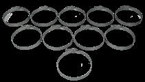 taśmy 9mm) 9mm (szer. taśmy 10mm) 9,5-10mm (szer. taśmy 10mm) 10-11mm (szer. taśmy 10mm) 12-13mm (szer. taśmy 10mm) 13-14mm (szer. taśmy 10mm) 14-15mm (szer. taśmy 10mm) 15-17mm (szer.