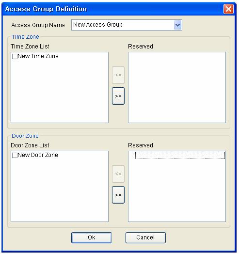Bio Admin 110 Használati utasítás 6.4. I/O ajtó zóna beállítás Be tud állítani egy ajtó zónát a BioEntry TM eszközökkel kombinálva. Vigye be az ajtó zóna nevét.