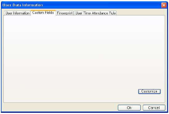 Bio Admin 41 Használati utasítás Kattintson a Testreszabás /Customize/ gombra. Ellenőrizze a kívánt mezőket és vigye be a kiválasztott mezőkhöz a kívánt felhasználói információt.