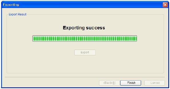A részletes műveletsor a következő: Jelölje ki az exportálni kívánt felhasználókat. Nyomja meg az Exportálás file-ba /Export to file/ gombot. Válassza ki az exportálni kívánt mezőket.
