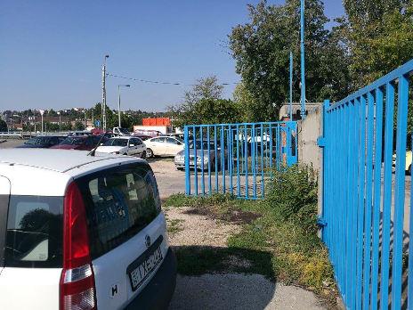telekhatáron lévő