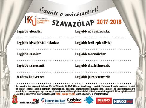 18h Színes, angol nyelvű, magyar feliratos, animációs életrajzi filmdráma, 95 A műsorváltozás jogát fenntartják! SZÍNHÁZ KATONA JÓZSEF SZÍNHÁZ Kecskemét, Katona József tér 5. A testőr vígjáték 05.19.