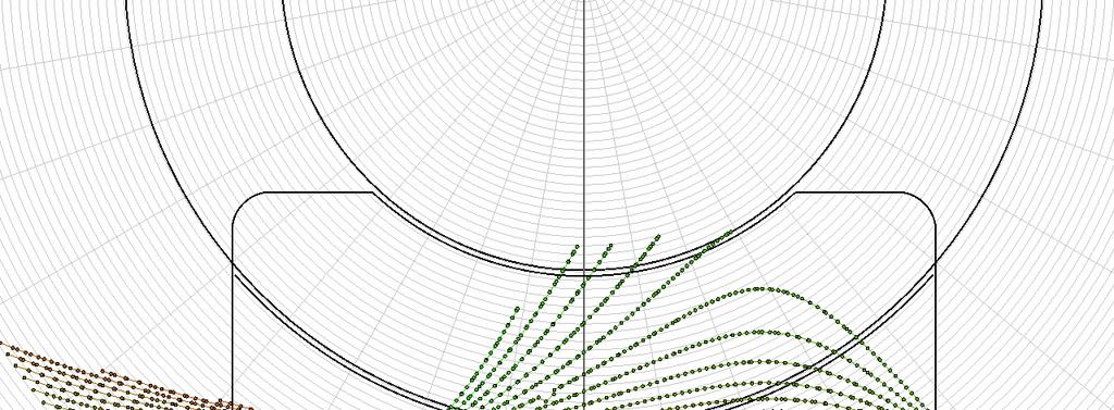 β AB = 57,504 T % = 5% X A = -,34 mm X B = 47,84 mm i
