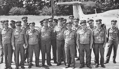 Albert alezredesek, Nagy János, Babus János, Nagy Gusztáv, Legoza Imre, Libárdi Géza, Kovács Ferenc őrnagyok, dr. Gyenes János o. százados,