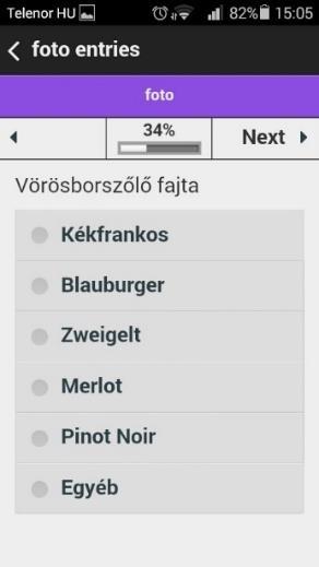 A csemegeszőlő és az egyéb