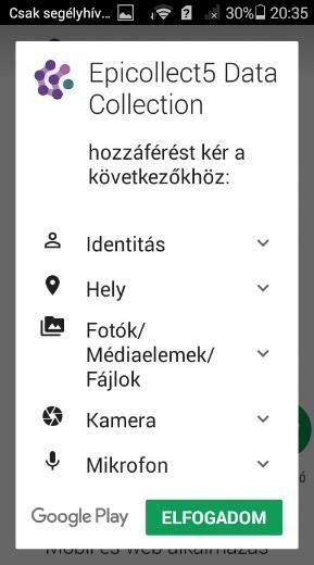 oldalon) Alkalmazásra kattintással kiválasztjuk a program