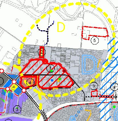 hasznosításával a város gazdaságának segítése, a városrész várostestbe integrálása.