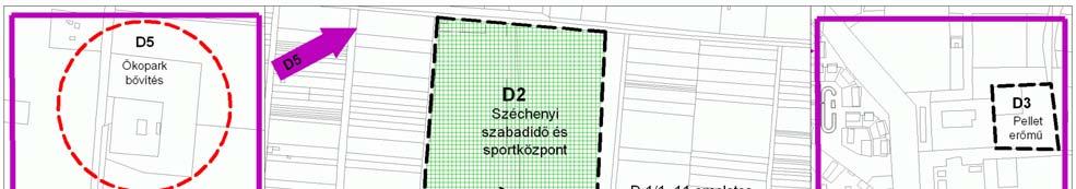 D2 Széchenyi Szabadidő és Sportközpont SZOLNOK MEGYEI JOGÚ VÁROS INTEGRÁLT VÁROSFEJLESZTÉSI STRATÉGIÁJA tása, látványjavítása 9 gyalogutak felújítása