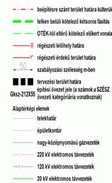 kecskemét, Kiskunfélegyházi vasútvonaltól északra eső külterületek, valamint a vasúthálózat a jelenlegi Ipari Park dél-nyugati határa és a Tószegi út közötti terület.