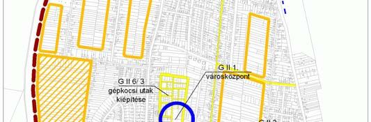 fejlesztési akcióterületen belüli fejlesztések alapvető célja a városrész várostestbe integrálásának elősegítése, valamint városrészközpont létesítése.