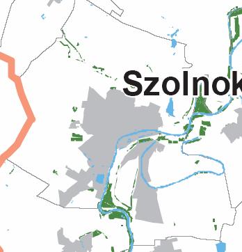 kistérség és a város területén: A kistérség természeti értékei Szolnok közigazgatási területének természeti értékei A felső
