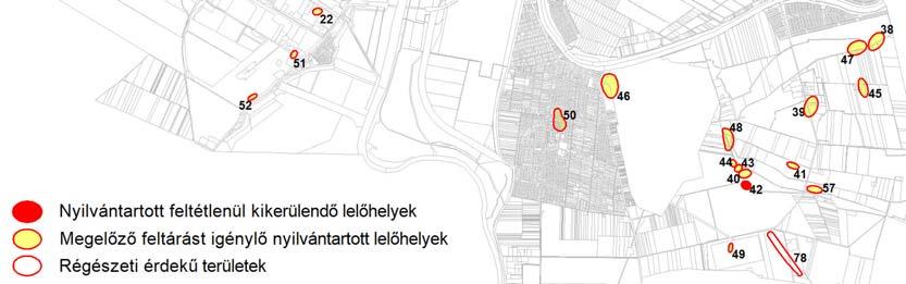 lelőhely, Beke Pál halma III.: Hat dombból álló vonulat északi tagja. A mezőgazdasági műveléssel X XI. századi leletek kerültek a felszínre. A leletmentésen honfoglalás kori sírok kerültek elő. 45.