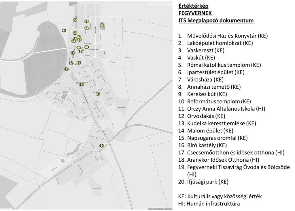 34. térkép: Fegyvernek város