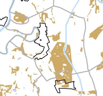 jelentőségű energetikai hálózat: 750kV-os átviteli hálózat távvezetékeleme Földgázszállító vezeték Települést érintő országos övezetek: 8.