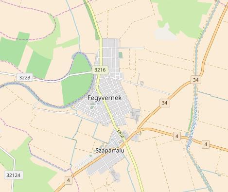 1 Helyzetfeltáró munkarész 1.1 Településhálózati összefüggések és térségi kapcsolatok, a város helye a településhálózatban 1.1.1 A település térségi szerepe Fegyvernek Jász-Nagykun-Szolnok megye szívében található, a település a Nagykunságban fekszik.