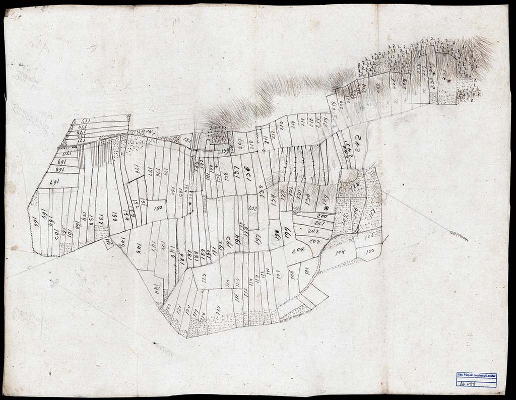114 104. VPGL. 99. 1. sa. [XVIII. szd.] 2. 3. Szőlők Veresegyháza (Pest m.) határában.