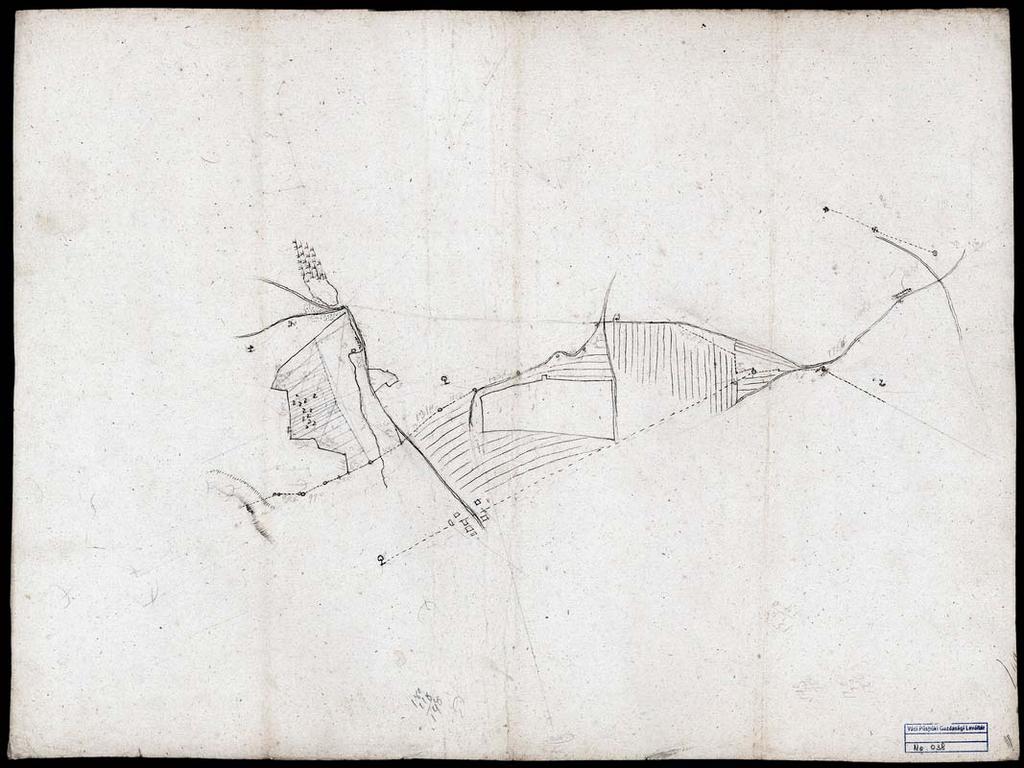 51 41. VPGL. 38. 1. sa. [XIX. szd.] 2. 3. Kistarcsa (Pest m.) határának térképe. 4. Pedel; mpa; 43 x 33 cm; so.