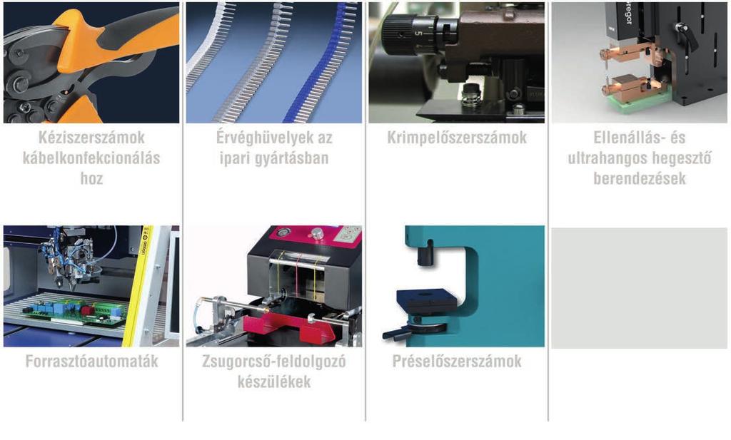 THONAUER Termékkatalógus Csatlakozástechnika Ipari felhasználású kábelek kötéstechnikai megoldásai A THONAUER az