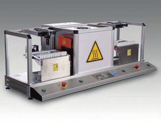 > Csatlakozástechnika > Zsugorcső-feldolgozó készülékek THONAUER Termékkatalógus STCS-RT / STCS-CRT Infravörös zsugorcső-zsugorító gépek Az RT és CRT modellekkel a csatlakozóval és zsugorcsővel