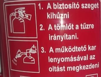 Az MSZ EN 3 és MSZ EN 1866 szabvány alapján gyártott tűzoltó készülékek karbantartását évente kell elvégeztetni.