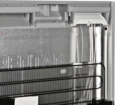Hűtőszekrények teli ajtóval és ventilációs hűtéssel Minőség minden részletében Az optimalizált hűtőkomponensek és a hatékony szigeteléssel ellátott teli ajtók csökkentik az