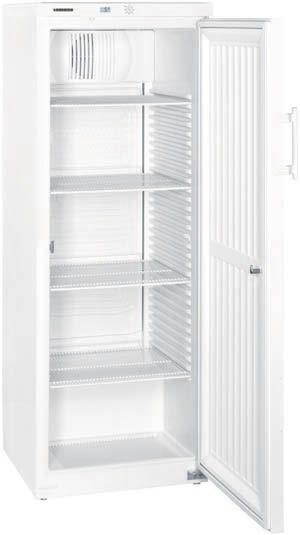 Hűtőszekrények teli ajtóval és ventilációs hűtéssel Hűtőszekrények teli ajtóval és ventilációs hűtéssel FKv 440 FKv 4140 FKv 3640 FKv 2640 bruttó- / hasznos