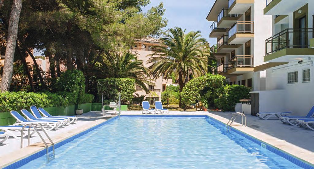 14 SPANYOLORSZÁG MALLORCA smartline Hotels mindig kedvező ár-érték arányú választás Egyedi design és színes motívumok az üde hangulatért Szép környezet, lezser légkör Ingyenes WIFI a hallban