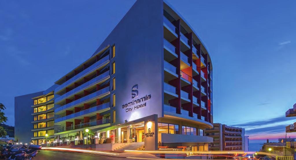 GÖRÖGORSZÁG RODOSZ 29 smartline Hotels mindig kedvező ár-érték arányú választás Egyedi design és színes motívumok az üde hangulatért Szép környezet, lezser légkör Ingyenes WIFI a hallban standard*