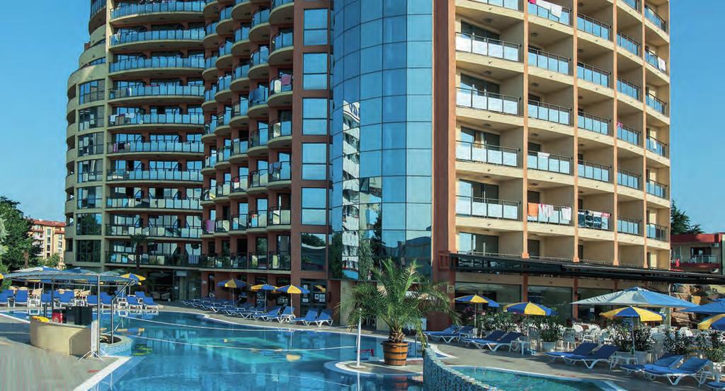BULGÁRIA NAPOSPART 57 smartline Hotels mindig kedvező ár-érték arányú választás Egyedi design és színes motívumok az üde hangulatért Szép környezet, lezser légkör Ingyenes WIFI a hallban standard*