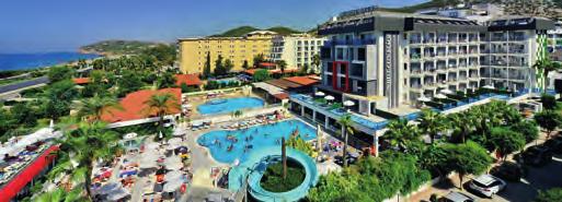 TÖRÖKORSZÁG TÖRÖK RIVIÉRA 65 smartline Hotels mindig kedvező ár-érték arányú választás Egyedi design és színes motívumok az üde hangulatért Szép környezet, lezser légkör Ingyenes WIFI a hallban