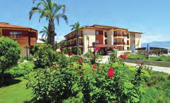 68 TÖRÖKORSZÁG TÖRÖK RIVIÉRA Alanya Eftalia Holiday Village f CSALÁDBARÁT Mini-klub Senior 60+ Akár a csúszdákon vagy a parton, itt mindenki megtalálja számításait egy igazán sikeres nyaraláshoz.