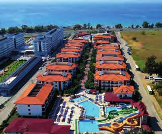 Napágyak, napernyők, matracok és törölközők (csere térítés ellenében) a medencénél és a strandon is ingyenesen vehetők igénybe. HELYI BESOROLÁS: 5*.
