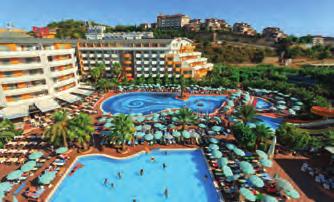 70 TÖRÖKORSZÁG TÖRÖK RIVIÉRA Incekum My Home Resort r CSALÁDBARÁT Mini-klub Töltse Ön is a nyaralását ebben a kellemes, családias, szépen kialakított szállodában. FEKVÉSE: A kb.