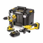 DCK255M2/P2*/P2B** 18 V-os XR Li-Ion 2 részes készlet DCK256M2T DCD995 kefe-nélküli XRP