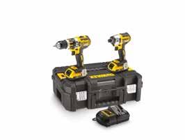 akkumulátorral 18 V-os XR Li-Ion 2 részes készlet DCK259D2T/ DCK259M2T* 18 V-os XR Li-Ion 2 részes