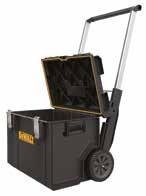 DEWALT TOUGHSYSTEM falitartó Teherbírás akár 200kg állványonként Univerzális - mindegyik Tough System tárolóval kompatibilis Moduláris - igény szerint növelhető Egyszerűen és gyorsan összeszerelhető