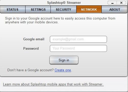 Adja meg Google bejelentkezési adatait az Email, illetve Jelszó (Password) mezőkben, majd kattintson a Bejelentkezés (Sign in) gombra.