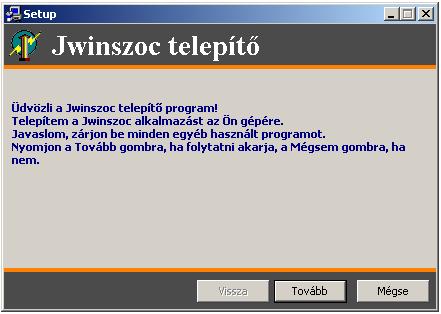 23.2. Telepítési útmutató Hálózat esetén a szoftvert és az adatbázis-kezelőt nemcsak a központi gépre, hanem a munkaállomásokra is telepíteni kell.