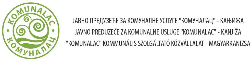 A MAGYARKANIZSAI KOMUNALAC KOMMUNÁLIS SZOLGÁLTATÓ KÖZVÁLLALAT 2017-2027.