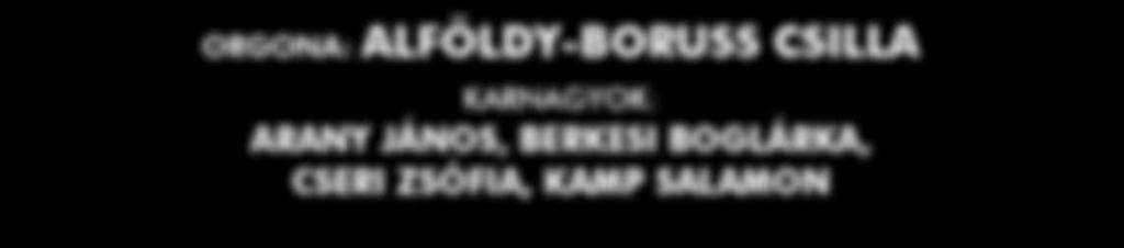 Arany János, Berkesi Boglárka, Cseri Zsófia, Kamp Salamon www.rzf.reformatus.hu www.perifericrecords.