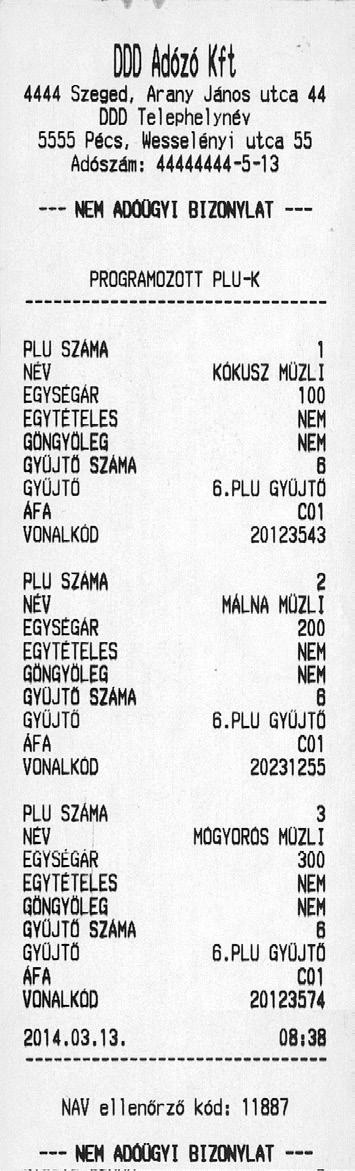 11.4.4. ábra Általános Programozott PLU-k 11.